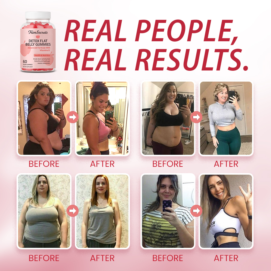 Detox Flat Belly Gummies